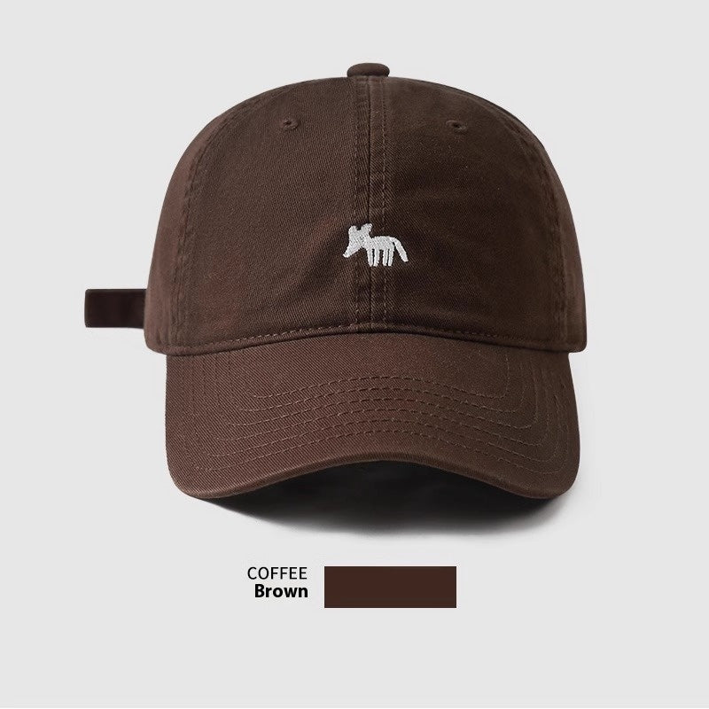 Fox Crest Embroidered Baseball Cap