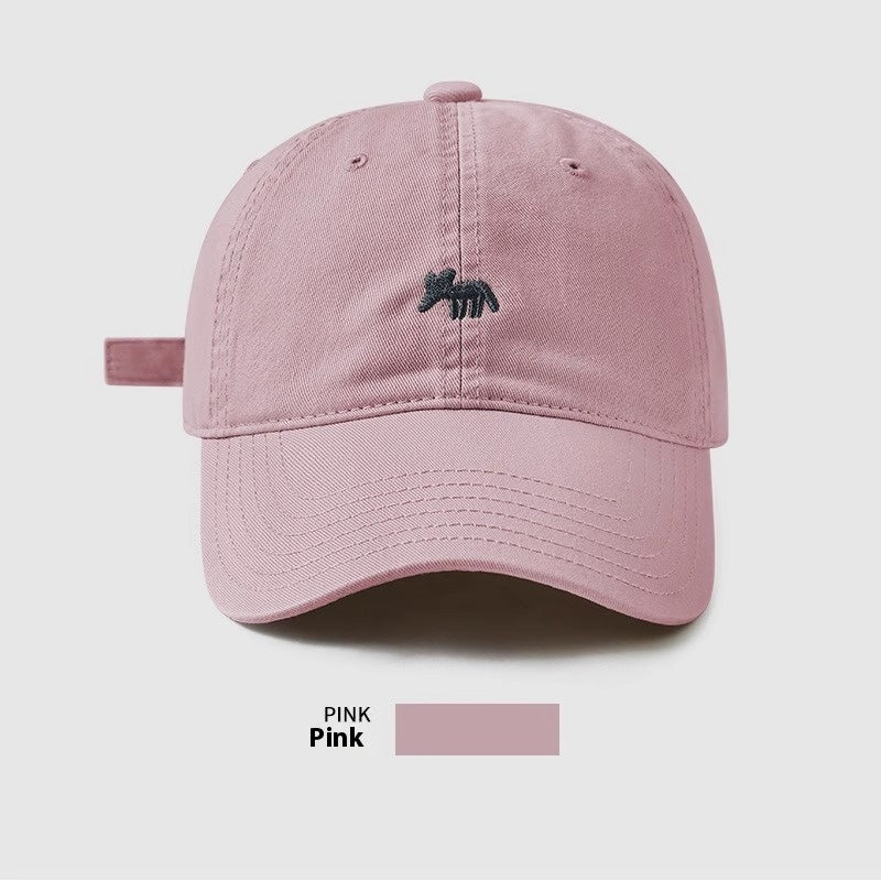 Fox Crest Embroidered Baseball Cap