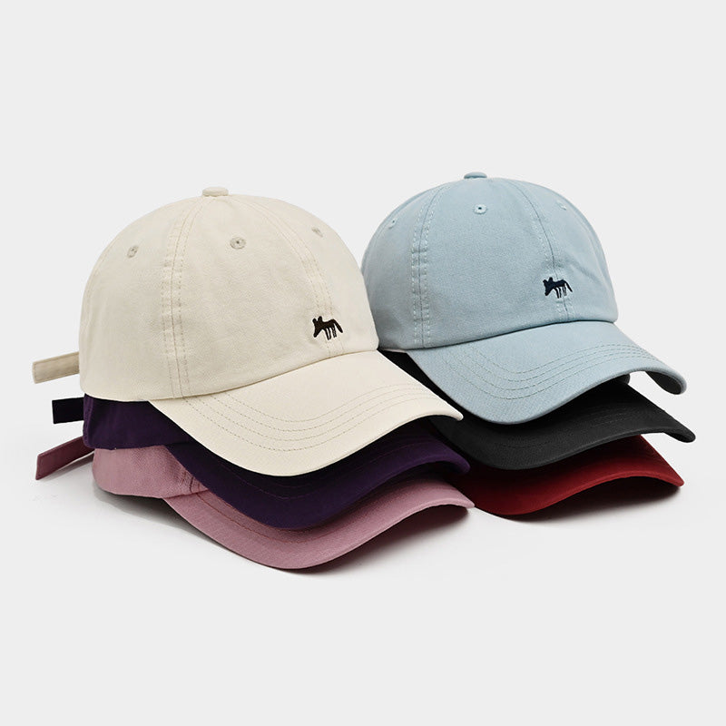 Fox Crest Embroidered Baseball Cap